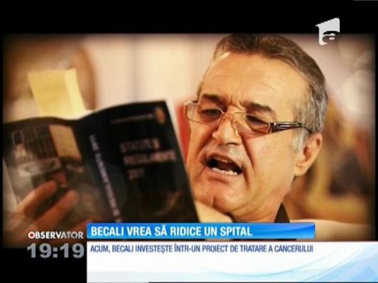 George Becali vrea să construiască cel mai mare spital din România