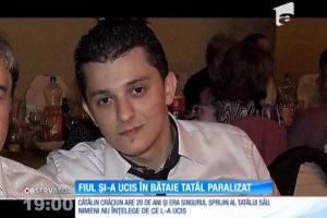 Fiu ucigaş şi fără scrupule: un tânăr din Argeş, care şi-a omorât în bătaie tatăl, a sunat la 112 şi a anunţat că l-a găsit mort