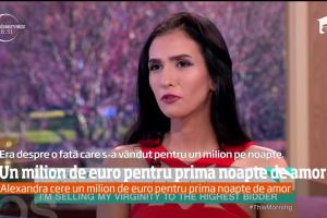 O româncă de 18 ani îşi vinde virginitatea pentru UN MILION DE EURO. A fost invitata unei televiziuni britanice, unde a explicat motivele "tranzacţiei". Cum au reacţionat britanicii (VIDEO)