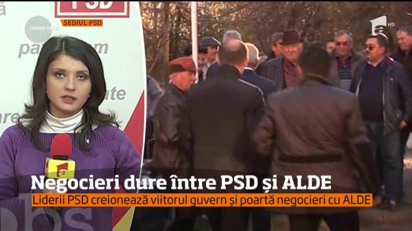 Negocieri DURE între PSD și ALDE
