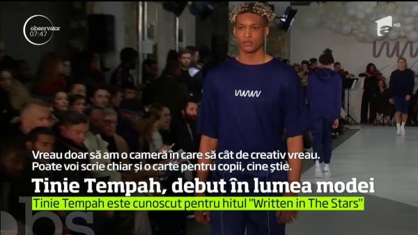 Rapperul Tinie Tempah, debut în lumea modei. Prima sa colecţie, inspirată din activităţile de zi cu zi ale bărbaţilor