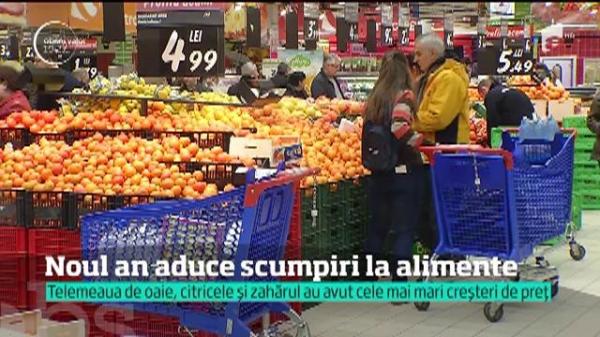 Creşterea salarială nu se va simţi! Preţurile alimentelor ţin pasul cu salariul (VIDEO)