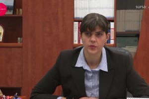 Reacţia şefei DNA, Laura Codruţa Kovesi, la decizia guvernului de modificare a codurilor penale (VIDEO)