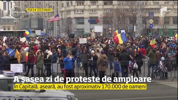 Ordonanţa care aducea modificări Codurilor Penale a fost abrogată, însă românii nu renunţă la proteste