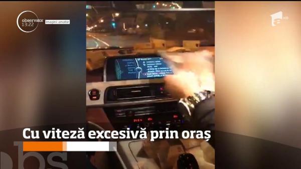 Un şofer din Baia Mare gonea prin oraş cu o viteză de 165 km/h (VIDEO)