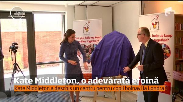 Kate Middleton, implicată într-o nouă campanie umanitară (VIDEO)