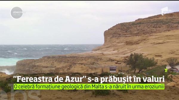 Pierdere grea pentru Malta. Un faimos punct de pelerinaj turistic a fost înghiţit de ape