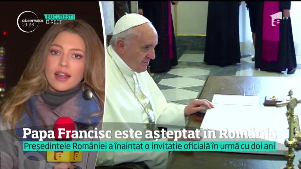Papa Francisc ar putea vizita România anul viitor! (VIDEO)