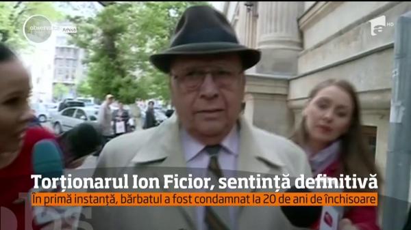 ZI DECISIVĂ pentru torţionarul Ion Ficior! A primit 20 de ani de închisoare pentru crime împotriva umanităţii (VIDEO)