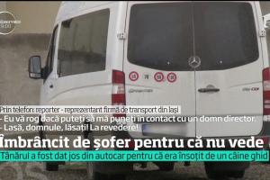 Incident REVOLTĂTOR în Pașcani! Un nevăzător a fost UMILIT și dat jos dintr-un autocar, iar poliţia l-a IGNORAT când a sunat la 112