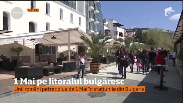 Minivacanţa de 1 Mai, pe litoralul bulgăresc. Peste 10.000 de români au mers la mare, în ţara vecină (VIDEO)