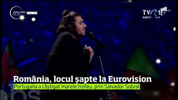 România s-a clasat pe locul şapte, în finala Eurovision de la Kiev
