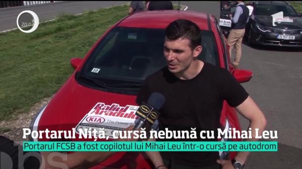 Florin Niţă, portarul FCSB, cursă nebună cu Mihai Leu!
