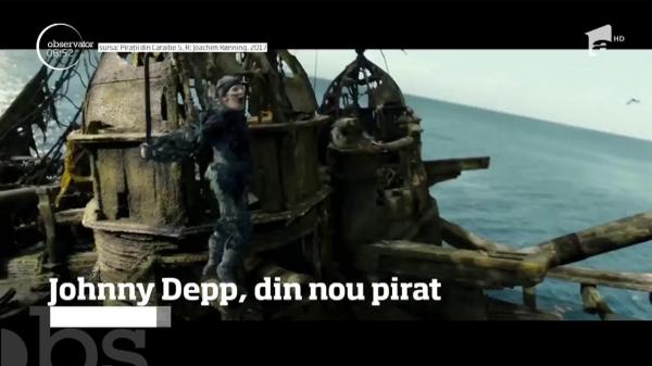 Jack Sparrow se întoarce pe marile ecrane! Premieră de gală pentru noul film din seria "Piraţii din Caraibe"