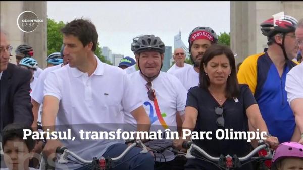 Parisul s-a transformat în Parc Olimpic şi speră să organizeze Jocurile, în 2024