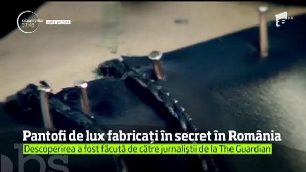Cel mai valoros brand din lume produce în secret pantofi de lux în România