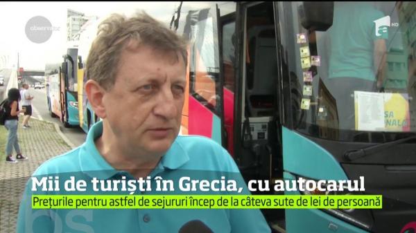 Mii de turişti români au ales autocarul pentru vacanţe în Grecia, Bulgaria sau Turcia