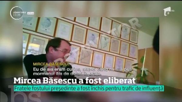 Mircea Băsescu, fratele fostului preşedinte al României, eliberat condiţionat din Penitenciarul Poarta Albă