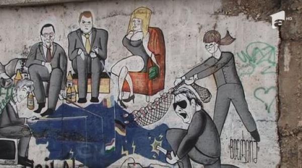Fenomenul „grafitti" disperă autorităţile din Constanţa! Artiştii stradali le dau bătăi de cap edlililor!