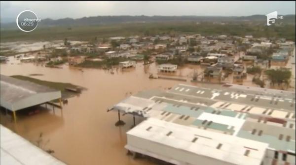 Pericol uriaş din cauza Uraganului Maria: evacuări masive după ce un baraj riscă să cedeze în Puerto Rico