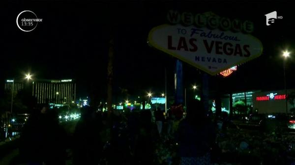 Momente emoţionante în Las Vegas! Au fost stinse toate luminile, în memoria victimelor celui mai sângeros atac armat comis în SUA