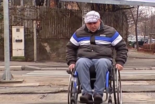 Bucureştiul, o adevărată capcană pentru persoanele cu handicap
