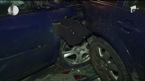 Un tânăr din Capitală a distrus şase maşini parcate, pe şoseaua Olteniţei