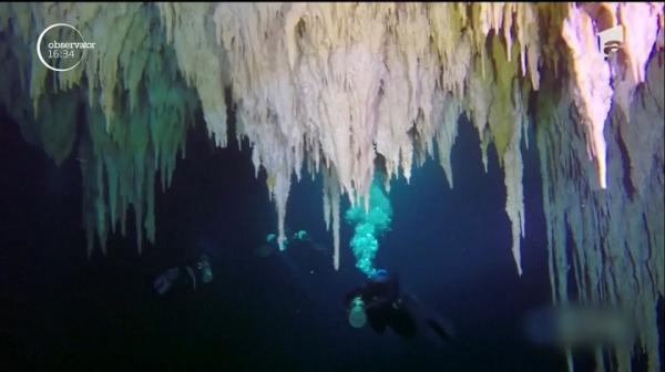 Secretele celei mai mari peşteri subacvatice din lume, descoperită în Mexic