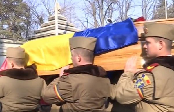 Neagu Djuvara a fost înmormântat cu onoruri militare
