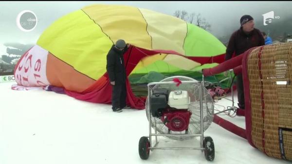Într-o comună din Alpii Elveţieni a luat startul, pentru a 40 a oară, Festivalul Internaţional al Baloanelor cu Aer Cald