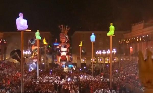 A început carnavalul de la Nisa.  Anul acesta, tema este "Regele Spaţial"