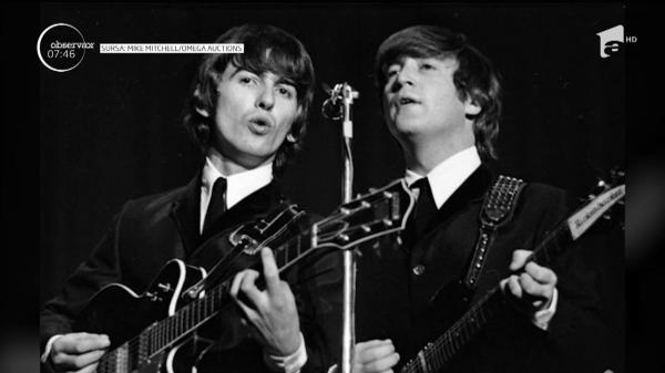 Peste 350 de fotografii nepublicate cu trupa The Beatles, scoase la licitaţie