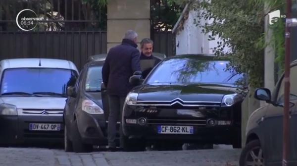Fostul preşedinte francez Nicolas Sarkozy a ieşit din arest, dar va rămâne sub control judiciar