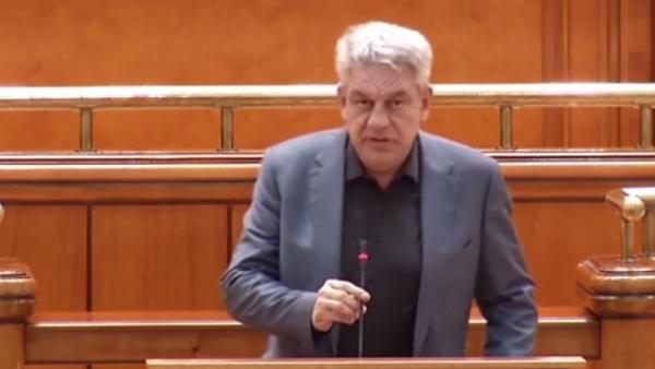 Fostul premier Mihai Tudose, replică surprinzătoare în Parlament