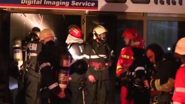 A fost panică în centrul oraşului Vaslui, unde 32 de oameni au fost evacuaţi dintr-un bloc