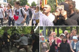 Marșul comunității gay la Chișinău i-a înfuriat pe radicalii ortodocși: Suntem împotriva ”gomosexualilor”