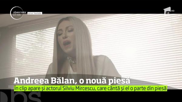 Andreea Bălan a lansat o melodie nouă: "Asa de frumos"
