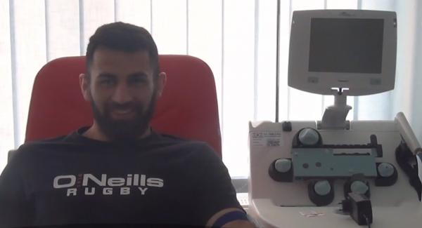 40 de rugbyști din Baia Mare au donat sânge pentru Adelina Gavrilă