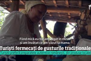 Turiști fermecați de gusturile tradiționale din Maramureș