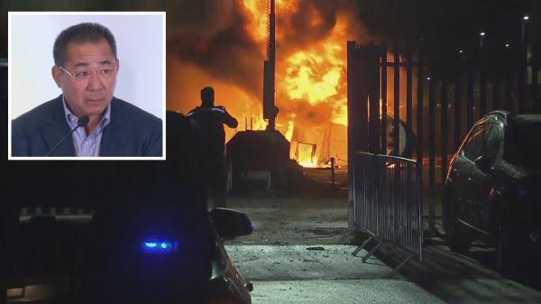 O explozie a împiedicat salvarea patronului clubului Leicester City, din elicopterul său prăbușit