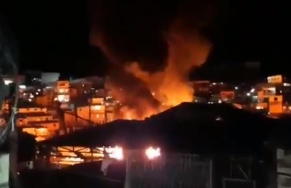 O oală sub presiune a dus la incendierea a 600 de case, în Brazilia