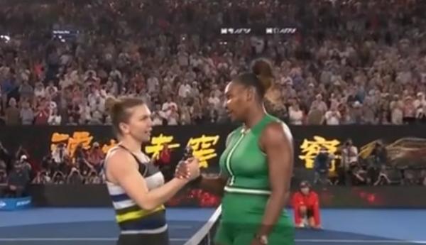 Simona Halep a fost învinsă de idolul ei, Serena Williams