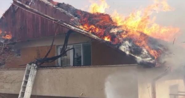 Incendiu de amploare în Tulcea. Peste 100 de hectare, o casă şi trei anexe gospodăreşti au fost distruse de flăcări