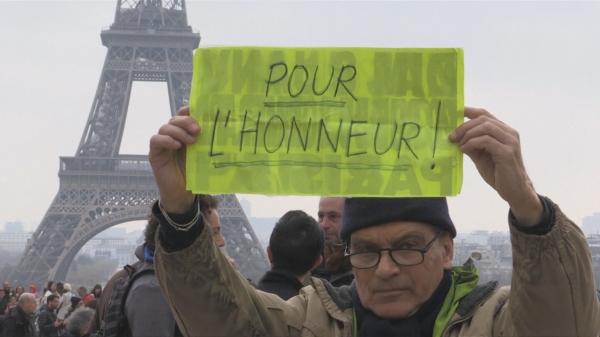 Incidente și în al 19-lea weekend de protest al Vestelor Galbene în Franța