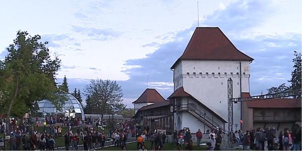 Festivalul Luminii la Cetatea Medievală din Târgu Mureş