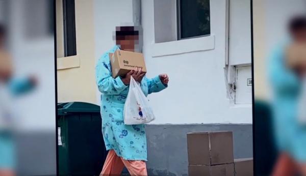 Pacient pe targă, rudele trimise să cumpere medicamente, la spitalul din Târgu Cârbuneşti (Video)