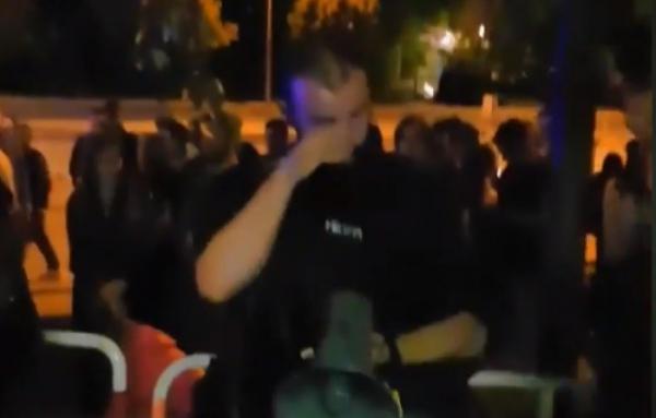 Polițist român din Germania, emoționat până la lacrimi în ziua votului