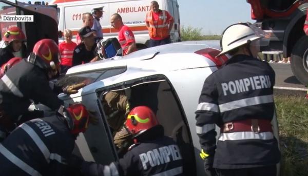 Patru oameni au murit într-un accident teribil, după ce unui şofer de TIR i s-a făcut rău la volan