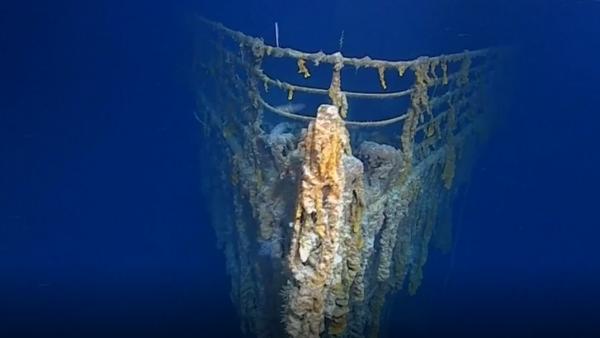 Imagini noi şi tulburătoare ale epavei vasului Titani au fost date publicităţii