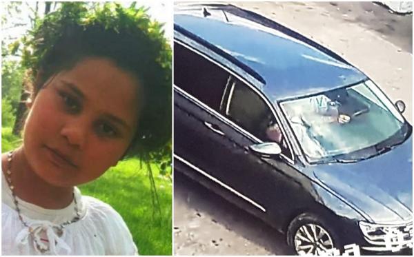 Imagini cu fetiţa de 11 ani, din Dâmboviţa, filmată în mașina olandezului suspect principal de crimă